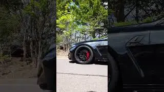 All Black M4 20/21&rdquo; MW4 wheels Motech stance springs #motech #bmw #m4 #motechwheels