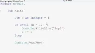 Visual Basic Tutorials P6 - Looping