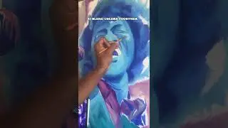 Your 6 steps to painting a portrait #painting #tutorialpainting ￼#howtopaint
