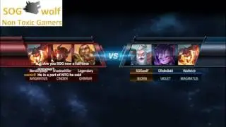 Call of Champions SOGwolf stream