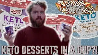 Keto Desserts in a CUP? Duncan Hines Vs Birch Benders - Corbin Does Keto Food Review