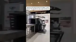 Niamey International Airport in Niger 🇳🇪 Tchiani military