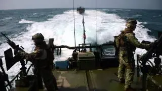 Riverine Command Boat Weapons Training