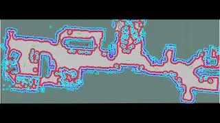 Stormy Floorbot Challenge 2 Rviz2 screencast following waypoints