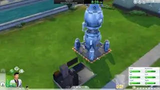 The Sims 4 Maxed Rocket Science Skill