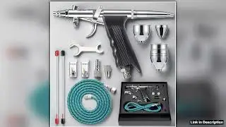 Airbrush Kit with Double Action Trigger 030508mm Needles 2513cc Paint Cups Airbrush Gun Ideal for