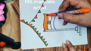 DIY- Easy republic day greetings card | Republic Day Craft Ideas #republicdaycraftideas
