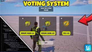 How To Make Voting System in UEFN & Verse