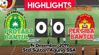 HIGHLIGHTS - PROTABA BANTUL vs PERSIBA BANTUL | Grup D 32 Besar Liga 3 Nasional Std Sultan Agung SSA