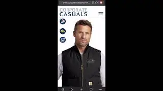 Corporate Casuals Product Proofer Using an iPhone