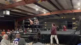 Shane Stratmore w/ Matt Marvel vs. Bane Bailey at Advanced Pro Wrestling