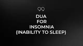 Whispers of Peace Harnessing the Power of Dua for Insomnia Relief#InsomniaHelp #SleepSerenity