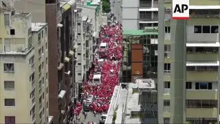 Maduro supporters march in support of new assembly
