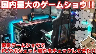 【東京ゲームショウ 2024】激熱イベント参戦！！ 最新のゲーミングPCやデバイスなど会場を散策し色々とチェックしてきた！！【自作PC】【最新ゲーム】