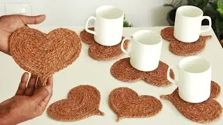 Beautiful handmade tea coaster | diy ideas 