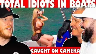 50 идиотов в лодках засняли на камеру! РЕАКЦИЯ | РЕАКЦИЯ ОФИСНЫХ ПАРНЕЙ!!