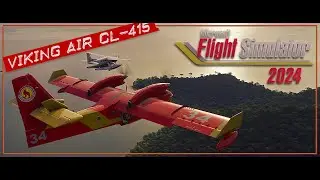 Super Scooper Canadair/Viking Air CL-415 exercise