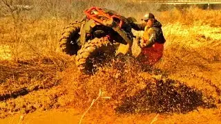 Truck HITS QUAD! Mud Fest!