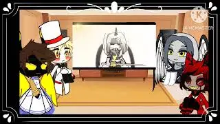 alastor y Lucifer+ Adán y lute reacciónan algunos videos parte 11/original/habra parte 12???
