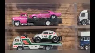 Hotwheels: Team Transport display case.