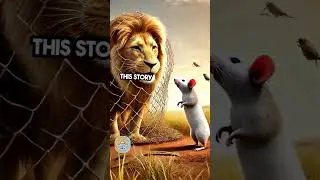 🌟 The Lion and the Mouse 🌟 #TrueInspirationShorts #Kindness #Humility #LifeLessons