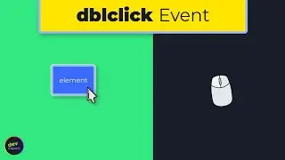Double-Click: Mouse Events In JavaScript Explained - Episode 4