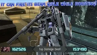 GBO2 G-3 Gundam (Post-Buff): It can fire its beam rifle while boosting!