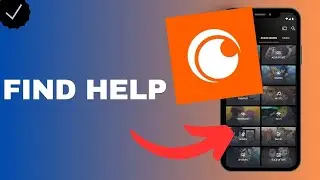 Where to find help in the Crunchyroll app?