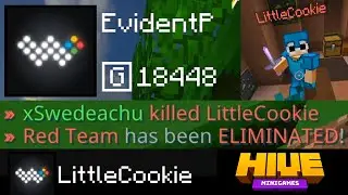 Swimfan72 vs Evident (Hive Skywars Trapper Down)