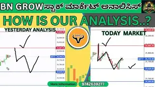 NEXT NIFTY BUY OR SELL..?  BANK NIFTY  LEVELS AND ANALYSIS KANNADA  BN GROW TRADING