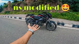 NS #modified  🤩 |  kam ₹ bajat me best modified ns bs6 bs7 ￼  💔 ||