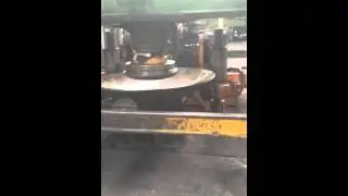 300 Ton x 4800mm Boldrini Hydraulic Dishing Press PAO 300 x 4800 & Auto Manipulator MSF/T45 1996 1
