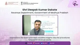 Shri Deepak Kumar Dakate, Revenue Department, Government of Madhya Pradesh at YASHADA, Pune