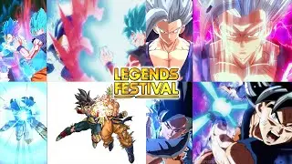 ВСЕ ЛЕГЕНДЫ ФЕСТИВАЛЯ 2023 ГОДА Ссылки | Dragon Ball Legends