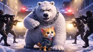 😱 OMG! 🚫 DO NOT OPEN THE WINDOW! 🧊 Ice Breath Bear ATTACK! 👮&zwj;♂️ | part 2