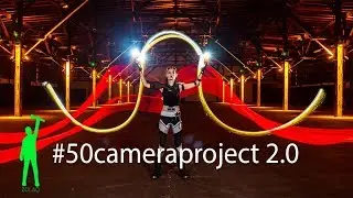 50cameraproject 2.0 Bullet Time Lightpainting