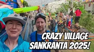 HUGE Khmer New Year Water Fight ERUPTS in Local Village! ចូលឆ្នាំខ្មែរ