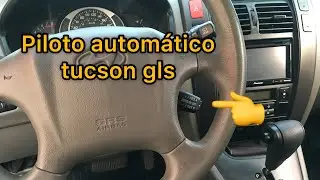 Como usar piloto automático tucson gls (cruise )