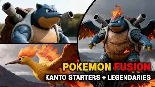 I Fused All Kanto Starters With Legendary Pok&eacute;mon (IRL)