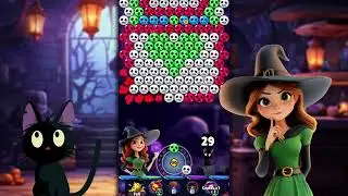Magic Bubble Pop: Witch's Gem (V1 30s L)