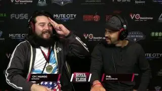Royal Flush 2017 - Phil Interviews Mango