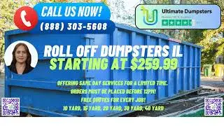 Livingston Village Illinois - Same Day Dumpster Rentals Starting $259.99