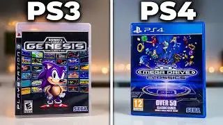 Amazing Physical Sonic Ultimate Genesis Collection (Ps3) Vs Sega Mega Drive Classics (Ps4) Unboxing