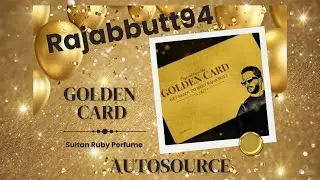 Sultan Ruby from @rajabbutt94 perfume received but no golden card 