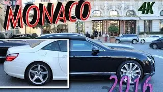 Best Supercars & Luxury Cars in Monaco 2016 - 4K Resolution