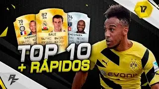 TOP 10 JOGADORES MAIS R&Aacute;PIDOS NO FIFA 16