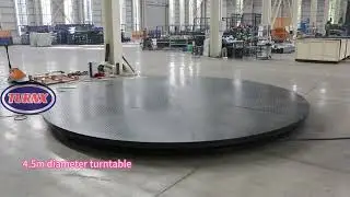 4 tons car rotating platform from TURNX car turntable