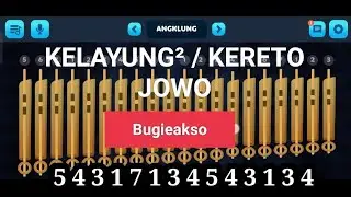 TUTORIAL ANGKLUNG - Kelayung2 | Kereto Jowo | Bugiakso | Not Angka #bugie