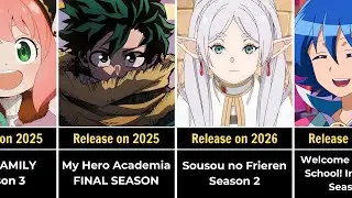 All Upcoming Anime Sequels in 2025 - 2026
