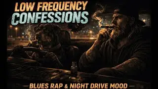 Low Frequency Confessions | Blues Rap & Night Drive Mood